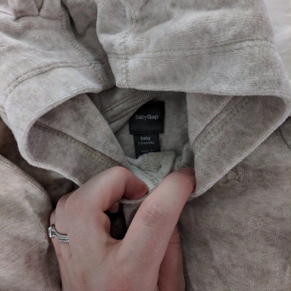 babyGap Velour Matching Bear Set - Picture 3 of 3